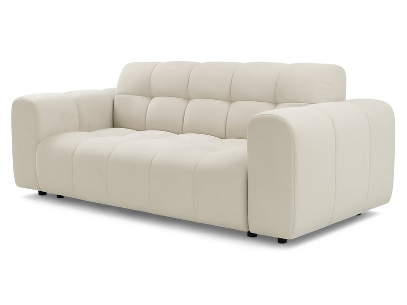  Selsey boloon - canapé - 210 cm - velours crème Boloon - Conforama C