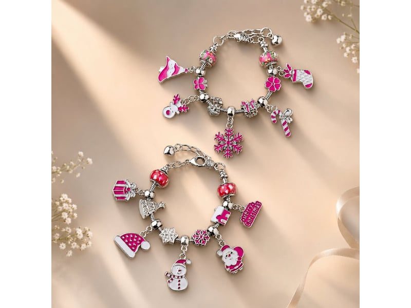 Calendrier de l'avent bijoux – boîte surprise, 24 jours, décorations et bijoux de fête  - Conforama E