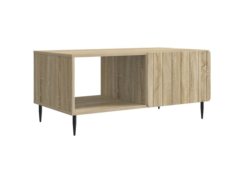  Table basse - table de salon - table à thé chêne sonoma 90 x 50 x 40 cm bois d'ingénierie  - Conforama A