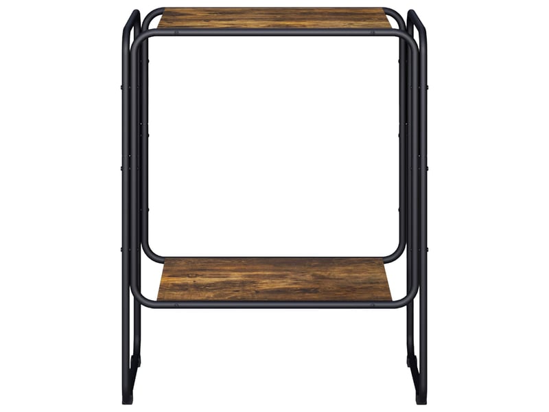  Buffet salon, buffet de rangement chêne fumé 60x38x75 cm bois d'ingénierie  - Conforama C