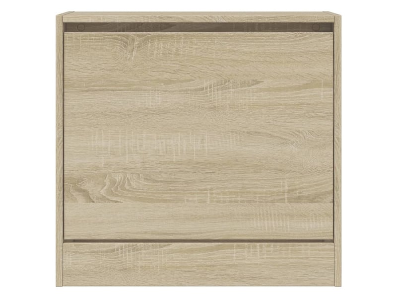  Meuble à chaussure, armoire à chaussures chêne sonoma 60x21x57 cm bois d'ingénierie  - Conforama E