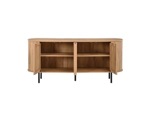 Buffet 4 porte(s)  0 tiroir(s) <strong>KORFEE</strong> <strong></strong> - 160 cm coloris naturel 