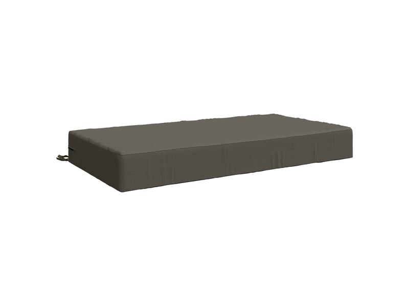  Coussin d'assise, coussin pour chaisecanapé soest 100 % polyester gris 120 x 60 x 15 cm cf51432  - Conforama A