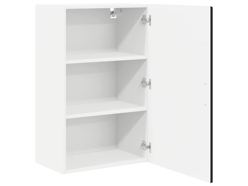  Meuble mural de cuisine, armoire de cuisine noir 50x31x80cm bois d'ingénierie shl2250  - Conforama E
