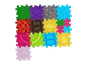Tapis sensoriel muffik ensemble huge 2 - 16 pièces