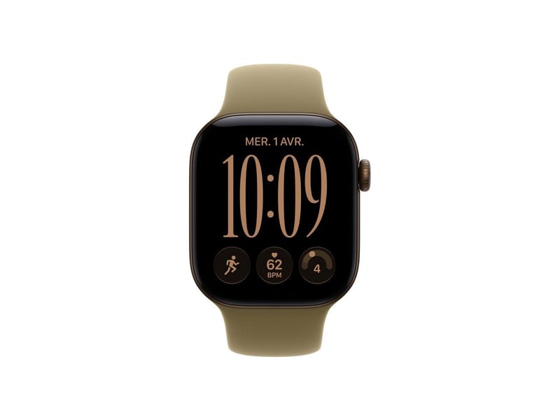  Montre connectee gps 42mm aluminium bronze fonce sm MJEF4ZRA - Conforama B