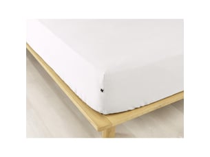 Pack housse de couette 240x220 cm chaude en flanelle + 2 taies + drap housse 140x190 candice blanc