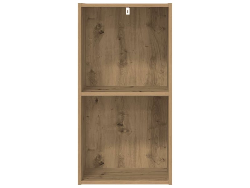  Bibliothèque, étagère de rangement chêne artisanal 40x30x77 cm bois d'ingénierie  - Conforama D