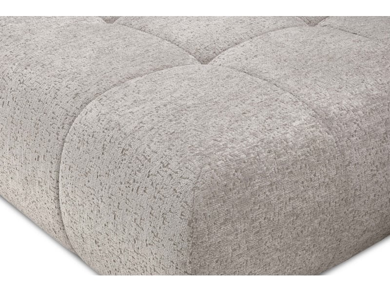  Canapé d'angle beige fixe 5 places  - Conforama J