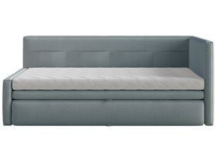 Lit 2 places 90x200 cm SELSEY Nesmi coloris bleu