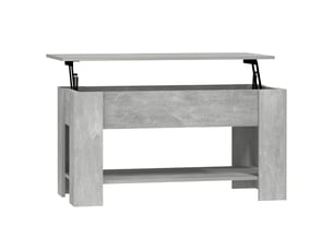 Table basse rectangulaire coloris gris  