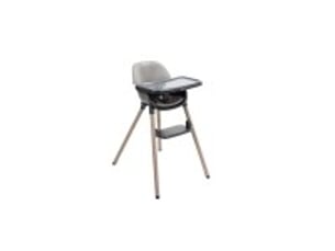 Chaise haute presti 3-en-1 évolutive - chaise, chaise basse, tabouret - steeple gray