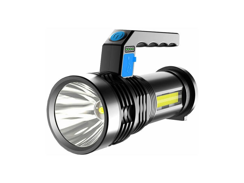 Lampe torche projecteur d'extrieur led projecteur de recherche 1500m - Conforama A