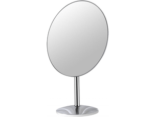 Miroir de coiffeuse, miroir de maquillage de bureau, miroir d'essai pour bijouteriemagasin de soins de la peau (argenté)