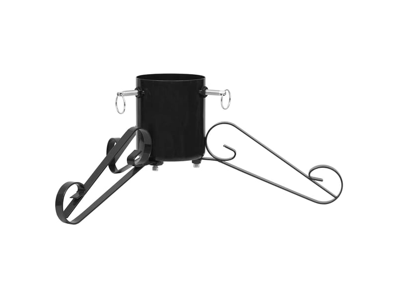  Support de sapin de noël noir 58x58x21 cm  - Conforama D