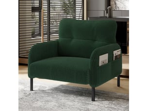 Pouf / repose pied <strong>EVRYAE </strong> <strong></strong> vert