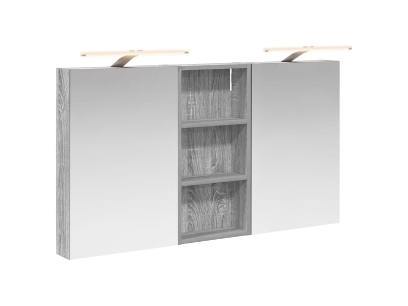 Ensemble de meubles de salle de bain 3 pcs 110x10.5x60.5 cm shl2444 - Conforama A