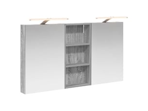 Ensemble de meubles de salle de bain 3 pcs 110x10.5x60.5 cm shl2444