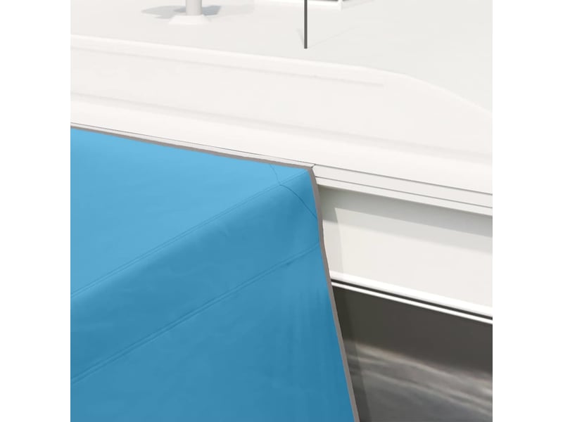 Bâche de camping, tarp de camping résistant à l'eau bleu 402x240x240 cm - Conforama D