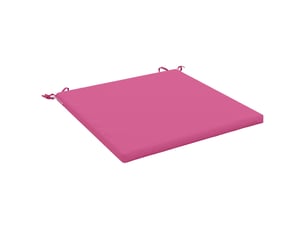 Coussin de siège, coussin d'assise 1 pièce soest 100 % polyester rose cf55670