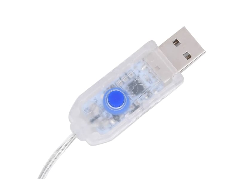  Rennes de noël 4 pcs 160 led bleu acrylique  - Conforama E