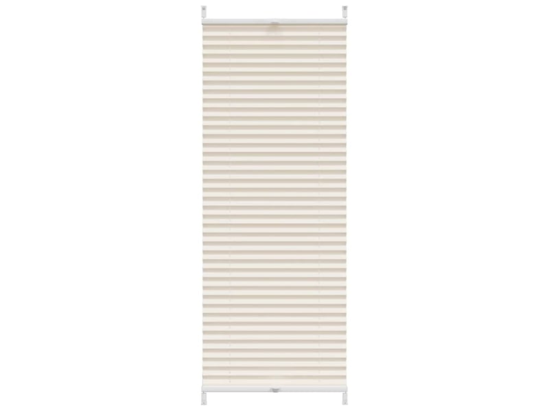Store plissé, store de fenêtre 60x100 cm crème cf46649 - Conforama A