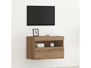 Meuble tv coloris marron 60 cm <strong></strong> <strong></strong>