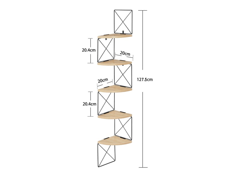 Family étagère d'angle - sonoma  - Conforama C