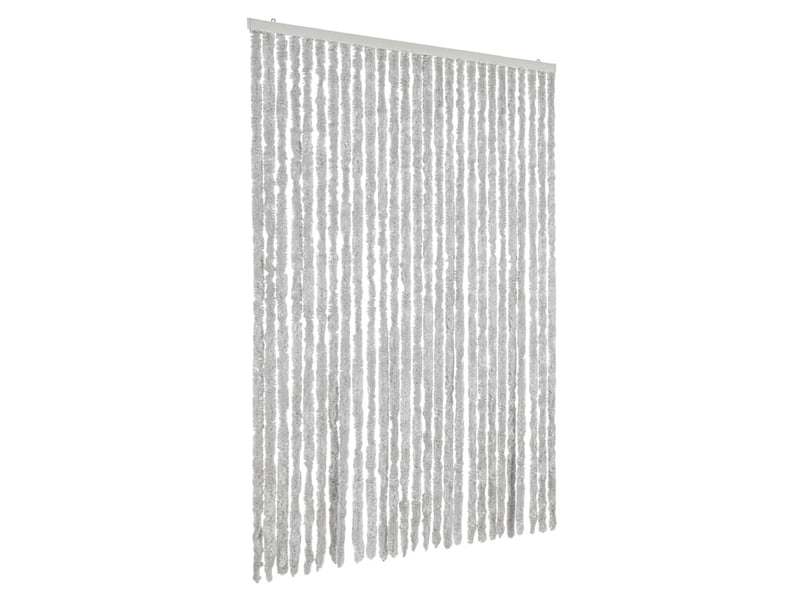  Rideau anti-mouches, moustiquaire gris 118x220 cm chenille cf43518  - Conforama A