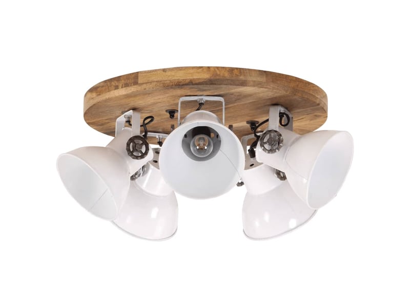  Plafonnier, lampe plafond 25 w blanc 50x50x25 cm e27  - Conforama A