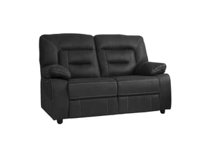 Canapé droit relax électrique <strong>ALTOBUY</strong> <strong>ORTOLIS</strong> 2 places Polyester gris