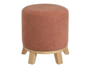 Pouf / repose pied <strong>JUANIO</strong> <strong></strong> orange