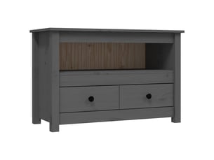Meuble tv coloris gris 79 cm <strong></strong> <strong></strong>