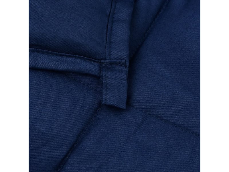  Couverture lestée adulte bleu 220x240 cm 15 kg tissu shl76625  - Conforama E