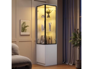 Vitrine coloris blanc <strong></strong> <strong></strong> - 40 cmx160 cm