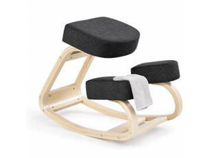 Tabouret de bureau <strong>MEULVA</strong> <strong></strong> avec assise réglable en hauteur