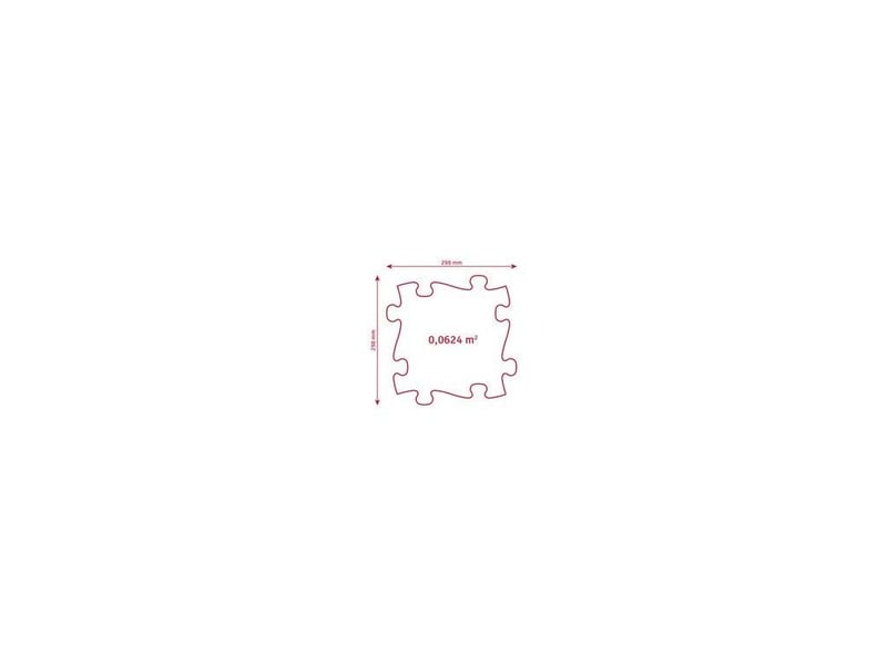  Tapis sensoriel muffik ensemble diamond - 49 pièces MFK-029-01 - Conforama C