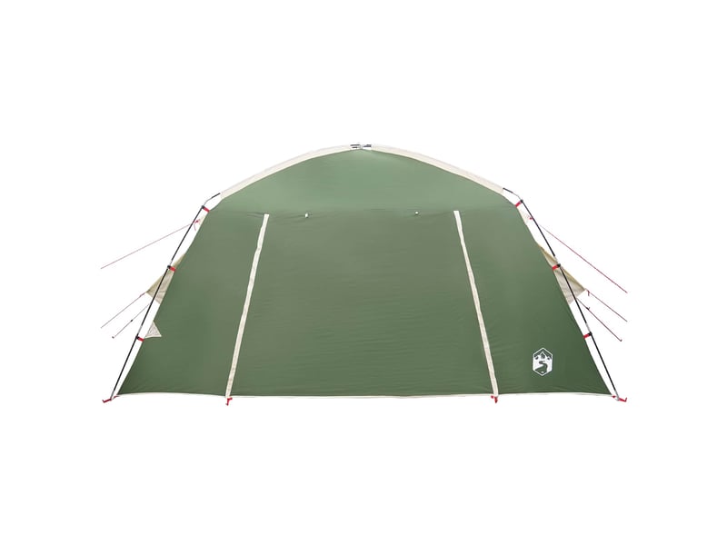 Tente de camping, tente cabane 4 personne vert polyester - Conforama E