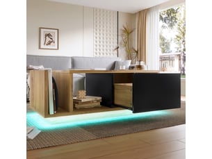 Table basse coloris noir <strong></strong> <strong></strong>