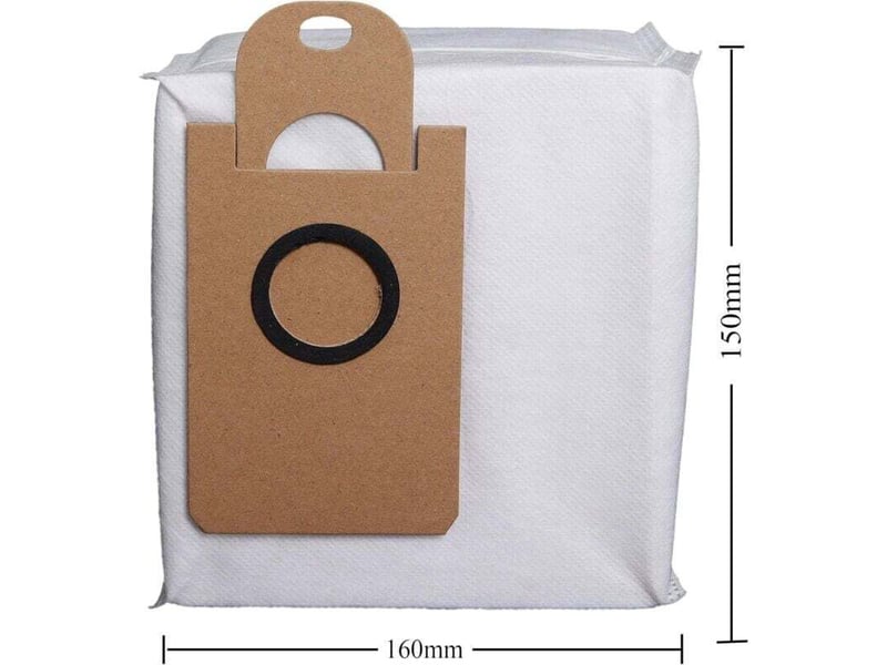  Lot de 6 sacs à poussière étanches de grande capacité compatibles avec proscenic m7 pro m7 max m8 pro pour neabot nomo n1+ n1 plus n2  - Conforama B