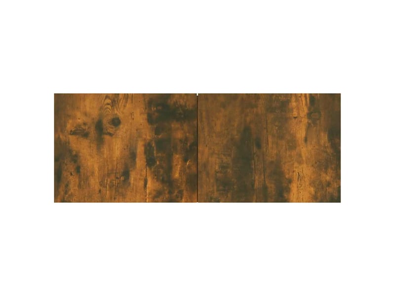  Meuble tv - banc tv - meuble de rangement chêne fumé 80x30x30 cm bois d'ingénierie  - Conforama D