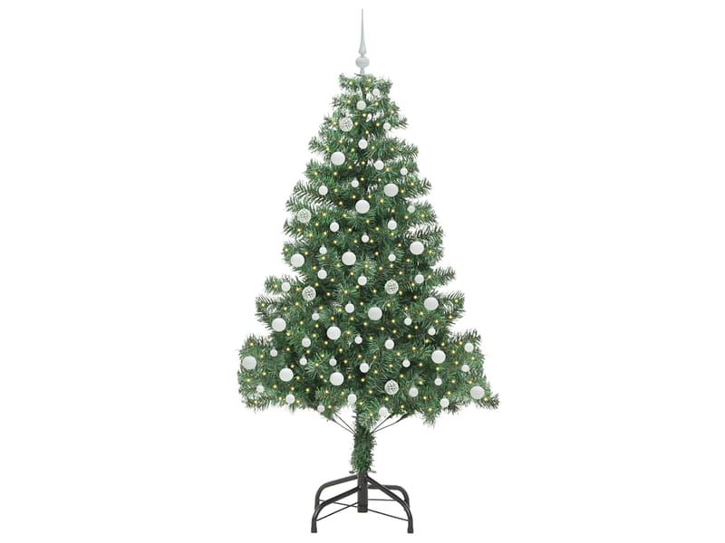  Sapin de noël, arbre de noël vert 210 cm pvc shl8624  - Conforama C