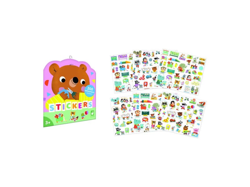  200 autocollants - maternelle J09235 - Conforama A