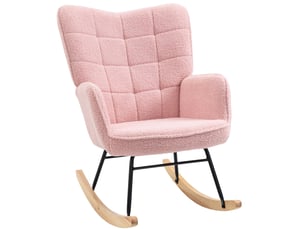 Fauteuil fixe MODENVIE  Polyester rose vendu A l'unité