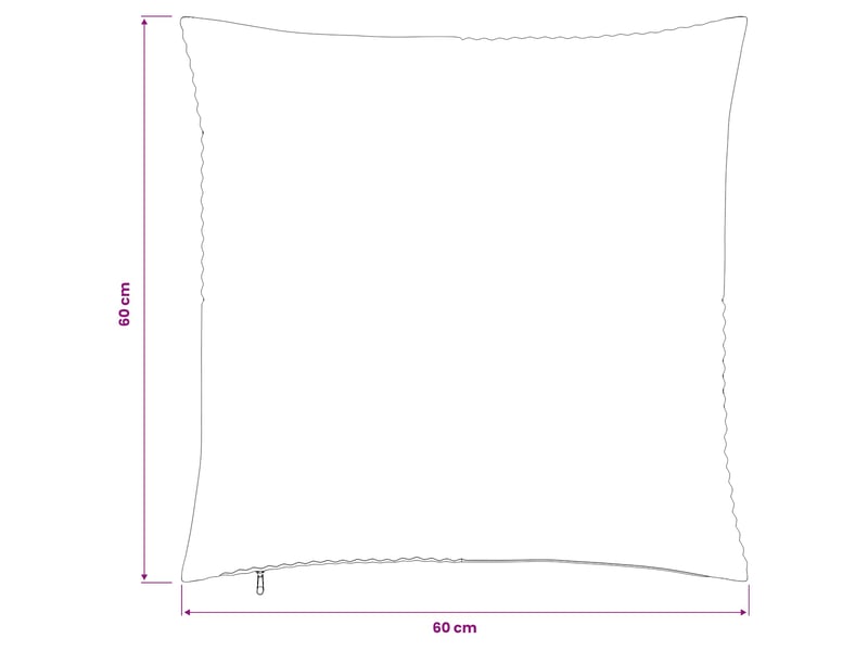  Lot de 6 housses de coussin almelo vert gris 60 x 60 cm cf49904  - Conforama E
