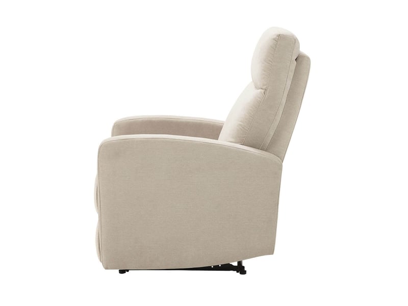  Fauteuil relax électrique tissu waterproof ivoire - merial MERIAL - Conforama E