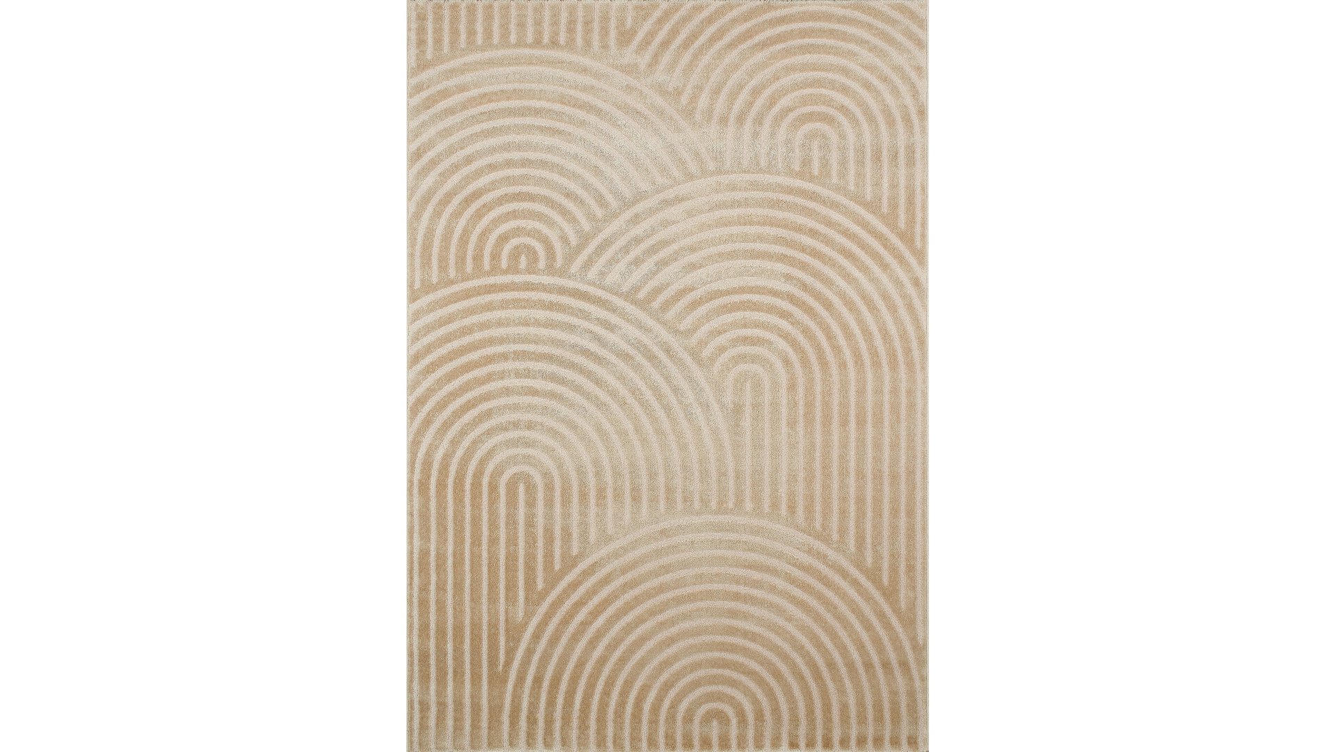 CONFORAMA Tapis 150x200 cm CANCUN coloris beige