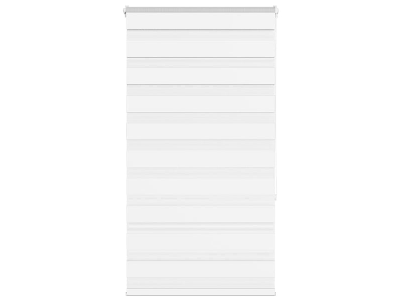  Store zèbre, store de fenêtre blanc 90x150 cm largeur du tissu 85,9 cm polyester cf48431  - Conforama B