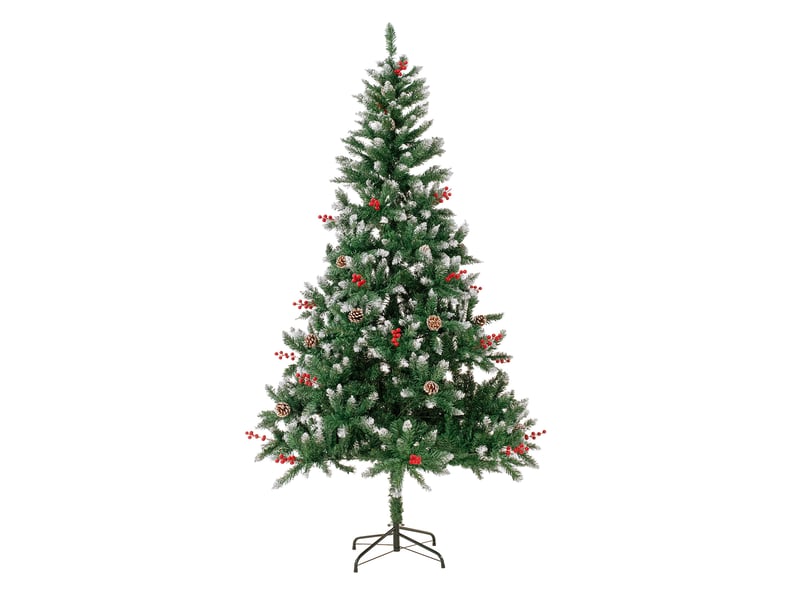  Homavo xms-t2 sapin de noël artificiel 180 cm – sapin de noël de 180 cm, adapté à la maison, au jardin, aux centres commerciaux, aux hôtels, aux fêtes et à d’autres décors de noël.  - Conforama A