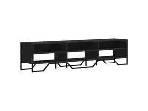 Meuble tv coloris noir 180 cm <strong></strong>  <strong></strong>
